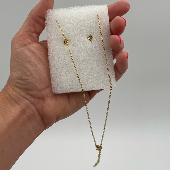 Tree of live Stainless steel set of necklace and earrings - Picture 5 of 5